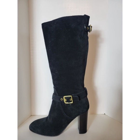 Coach Beverly Boots, tall suede boots - Picture 4 of 8